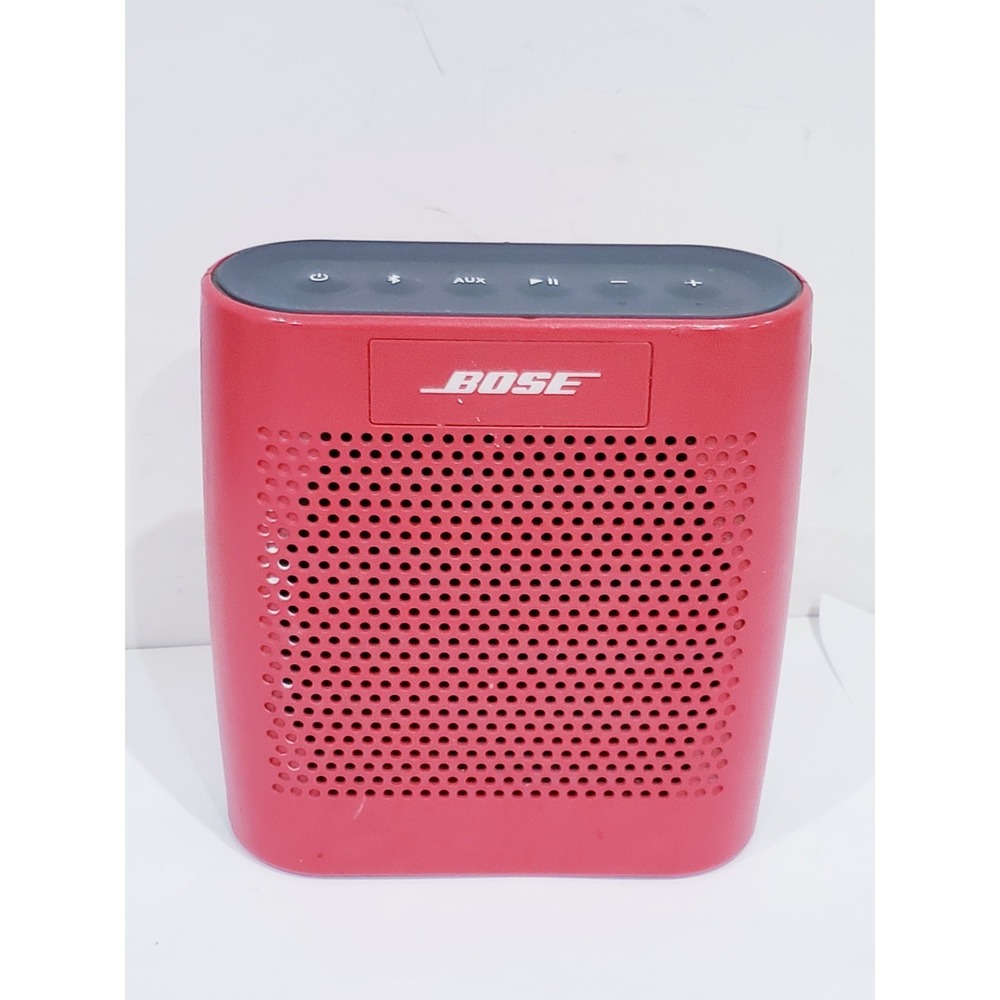 BOSE SoundLink Color 415859 Bluetooth Speaker Red - Tested & Working